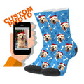 Custom Pet Face Socks - Personalized Pet Memorial Gift & Keepsake