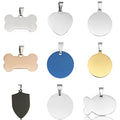 Personalized Engraved Pet ID Tag - Custom Stainless Steel Memorial Keepsake